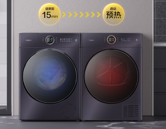 惠而浦W7·大师系列洗烘套装 第6感智慧洗烘