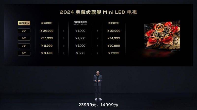 TCL发3款王炸级典藏级：突破Mini LED质价比极限震撼整个行业 