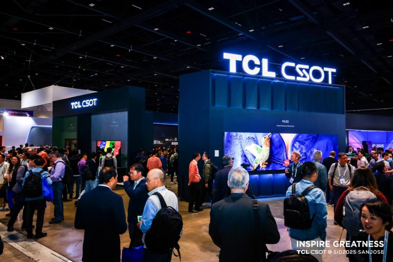双擎驱动显示未来！TCL华星携APEX臻图与印刷OLED全家桶亮相SID2025