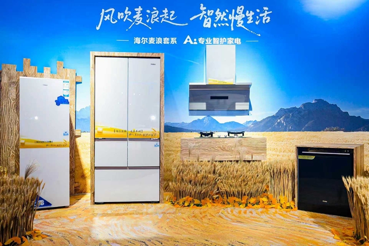 海尔电博会展示“懒人洗”、麦浪等“听劝”的产品和套系