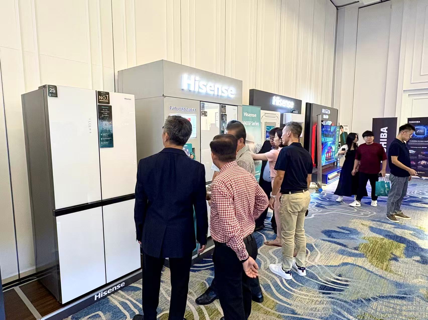 马来西亚家电销售渐变 东芝白电海信全系打样奥克斯局部抢眼