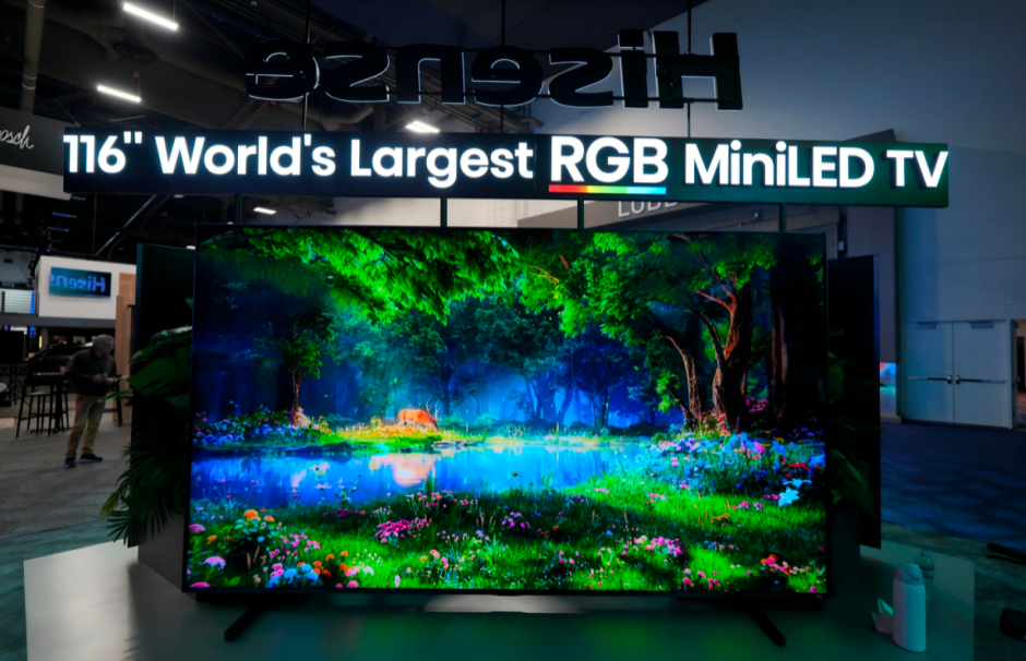 CES2026大赢家!全新一代海信RGB-Mini LED电视UX狂揽17项国际大奖 CES2026大赢家!全新一代海信RGB-Mini LED电视UX狂揽17项国际大奖