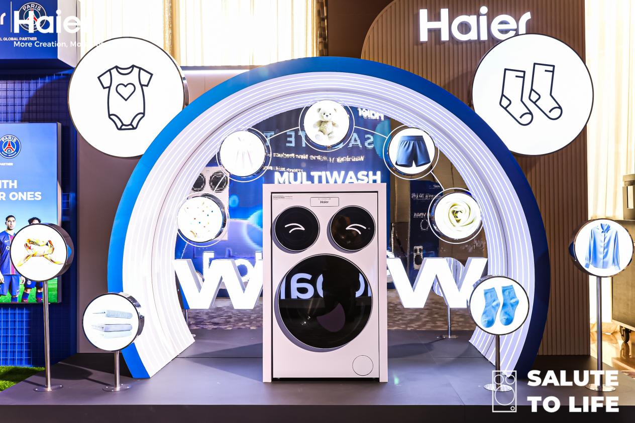  海尔三筒洗衣机泰国上市，看到单型号竞争力