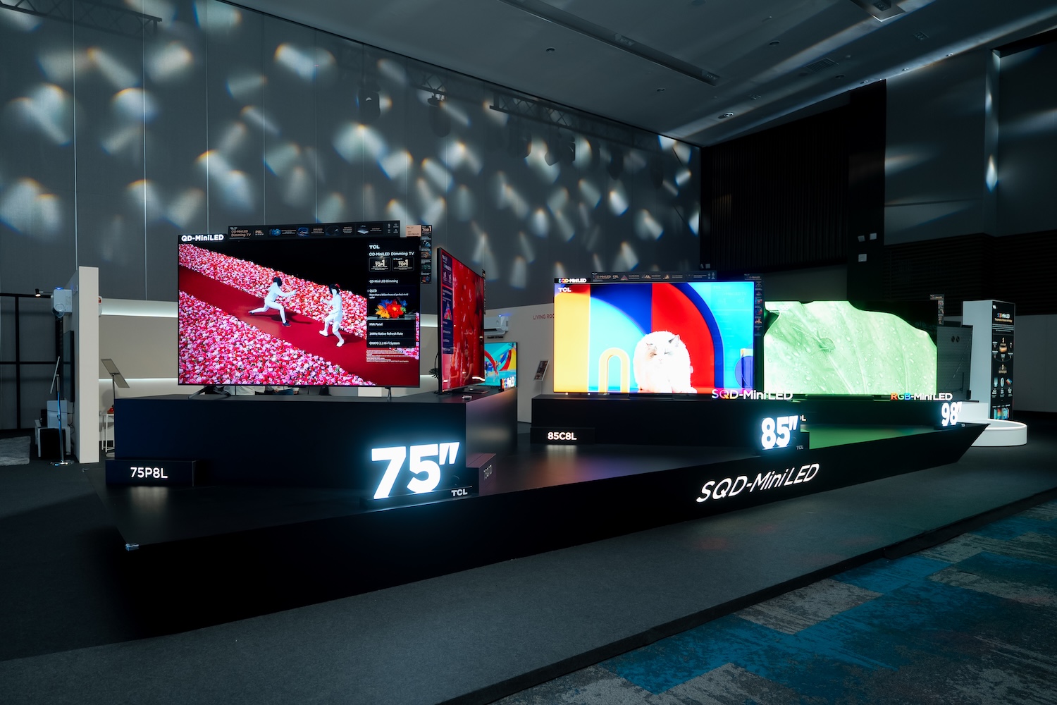 TCL 新品SQD-Mini LED 重磅亮相马来西亚