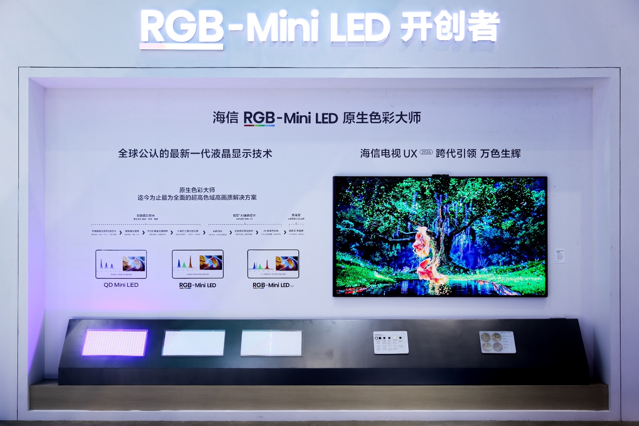 青岛电博会两大看点:海信家庭智能伴侣级JUOS登场,RGB开启原生色彩时代 青岛电博会两大看点:海信家庭智能伴侣级JUOS登场,RGB开启原生色彩时代